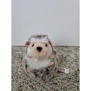 Douglas Cuddle Toys Hedgehog Plush Stuffed Animal Toy Kids Brown
